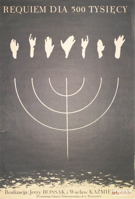 HOŁDANOWICZ Leszek | Plakat do filmu Requiem dla 500 tysięcy