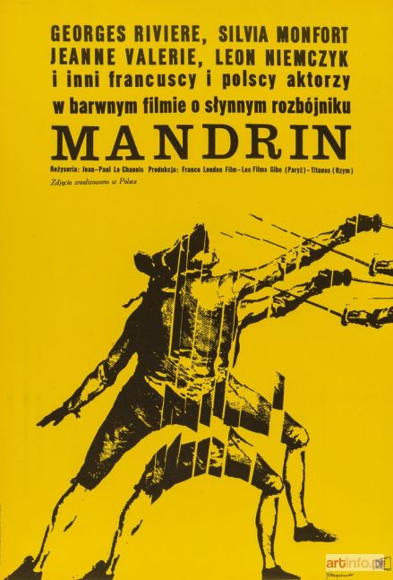 NEUGEBAUER Jacek | Plakat do filmu MANDRIN, 1965