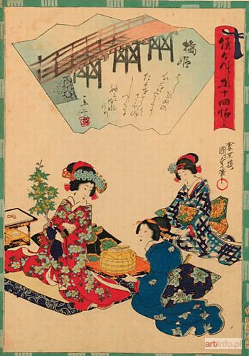 KUNISADA II Utagawa | List, 1864 r.