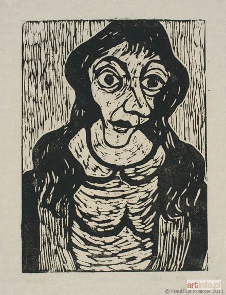 RZĄB Władysław | Portret kobiety, 1970