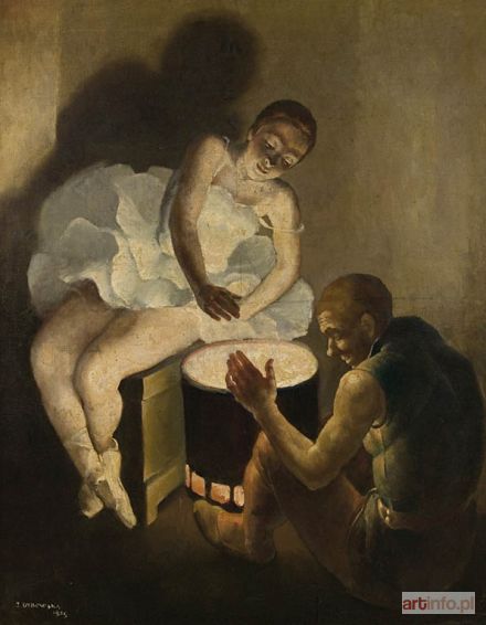 JASIŃSKA-DYBOWSKA Irena | ODPOCZYNEK TANCERZY, 1929