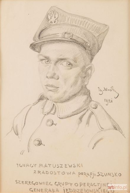 WRÓBLEWSKI Ignacy | Szeregowiec grupy gen. Jędrzejowskiego, 1921 r.