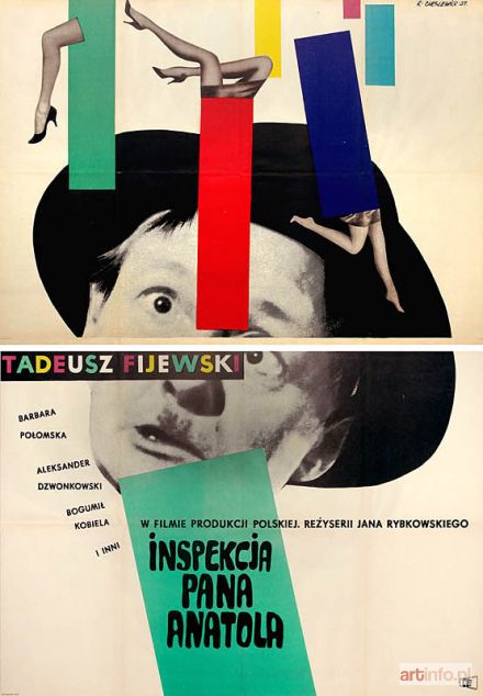 CIEŚLEWICZ Roman | Inspekcja pana Anatola, 1959