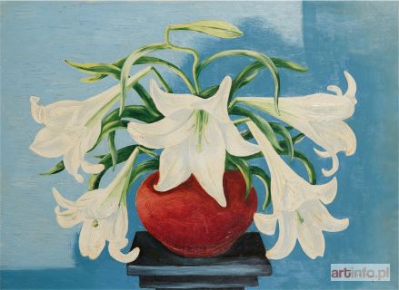 KISLING Mojżesz | Vase de lys, 1935