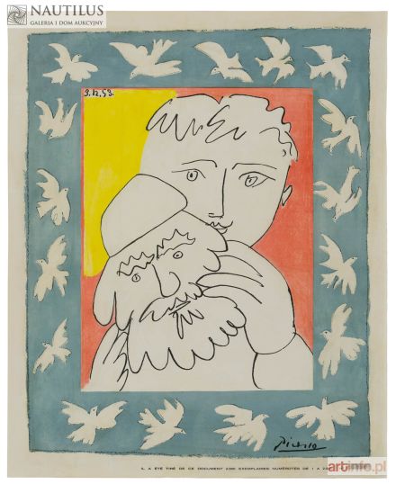 PICASSO Pablo | Enfant et Pere Noel, 1953