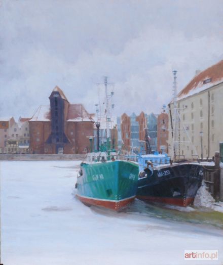 JANICKI Michał | Stary Port w Gdańsku zimą, 2017r.