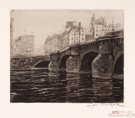 RUBCZAK Jan (Dubczak) | Paryż. Pont Neuf, ok. 1912