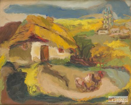 KATZ Emmanuel (zw. Mané-Katz) | Pejzaż z Karpat, około 1930 r.