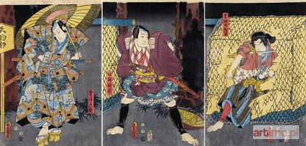 KUNISADA Utagawa | AKTORZY TEATRU KABUKI W ROLACH