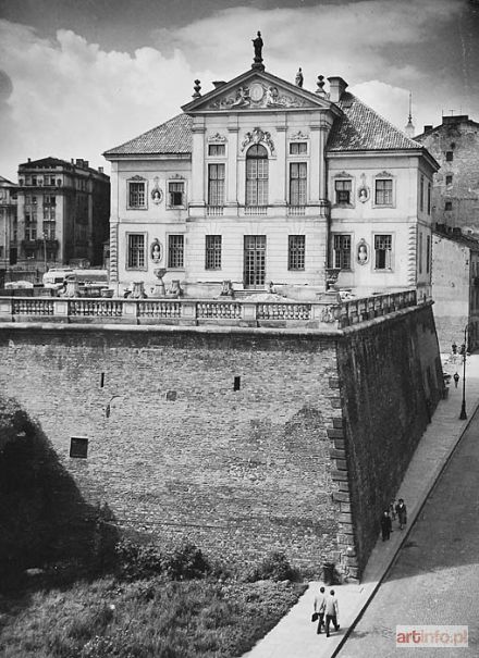 KUPIECKI Edmund | Zamek Ostrogskich w Warszawie, 1956