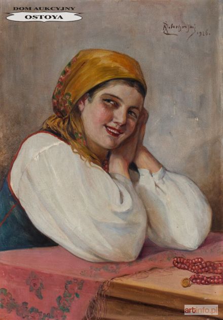 ŻELECHOWSKI Kasper | DZIEWCZYNA W ŻÓŁTEJ CHUŚCIE, 1926
