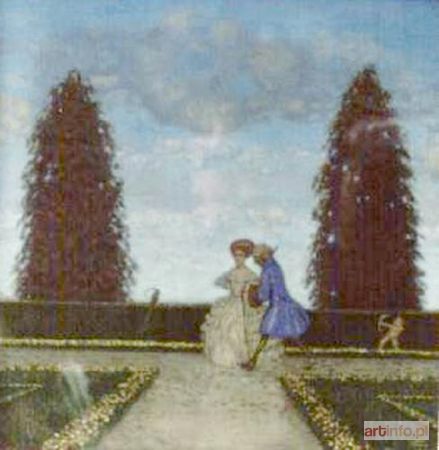 PELLAR Hanns | Scena w parku (1913)