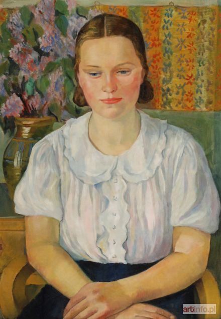 WRÓBLEWSKA Krystyna | Portret kobiety, 1942