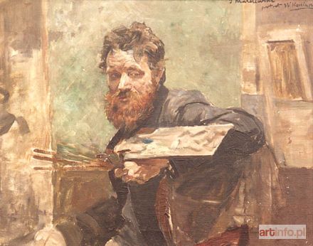 MALCZEWSKI Jacek | PORTRET MALARZA WACŁAWA KONIUSZKO