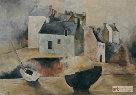 HALICKA Alicja | DOMY NA BRZEGU MORZA (Les Maisons au Bord de la Mer), przed 1931