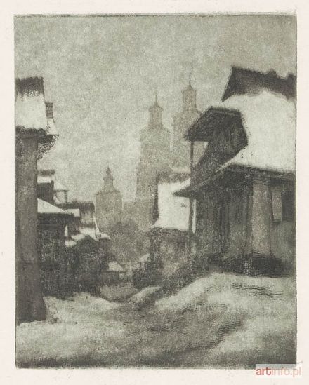 PIENIĄŻEK Jan | Stara uliczka, 1927