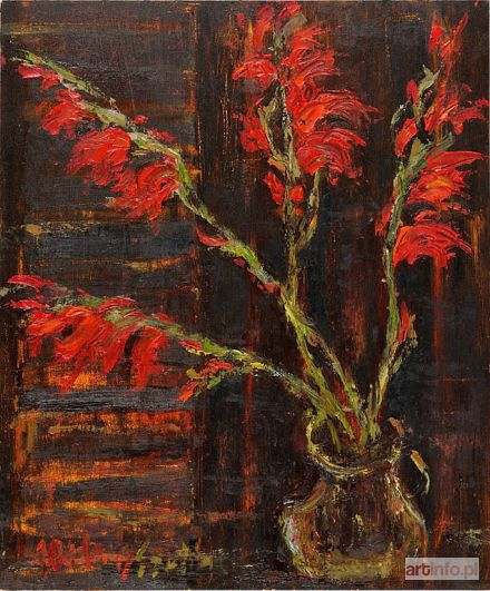 DUDZIAK Joanna | Czerwone gladiole w/g  Chaima Soutine a