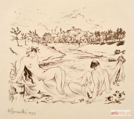 BOROWSKI Wacław | NA PLAŻY, 1929