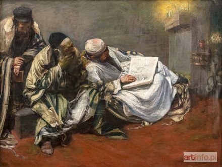 PILICHOWSKI Leopold | Święto Jom Kippur (Dzień Pojednania), 1906 r.