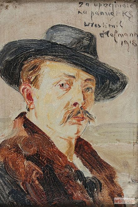 HOFMAN Wlastimil | Autoportret, 1918