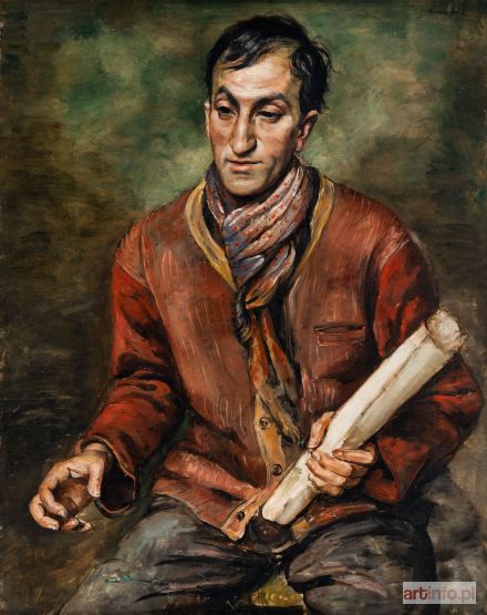 KRAMSZTYK Roman | Portret Chila Aronsona, 1929 r.