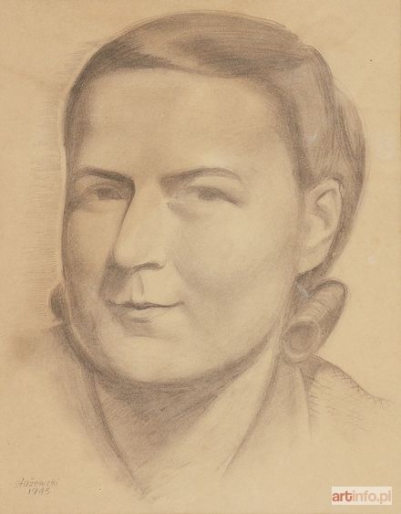 STAŻEWSKI Henryk | Portret Ireny Surdyk, 1943