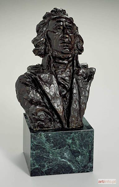 BLACK Franciszek | Portrait Bust of Adam Mickiewicz