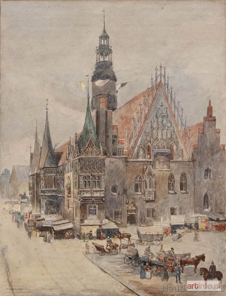 SCHMUTZER Ferdinand | Ratusz we Wrocławiu, 1905