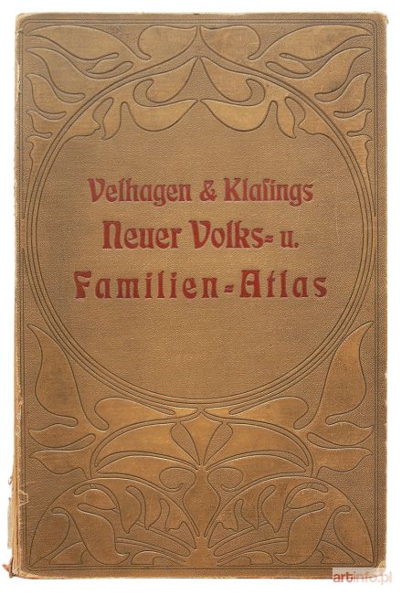 SCOBEL Albert | Velhagen & Klasings Neuer Volks und Familien Atlas