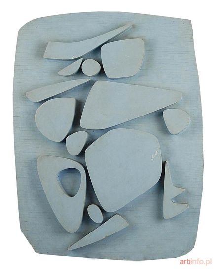 STAŻEWSKI Henryk | Relief niebieski, 1958