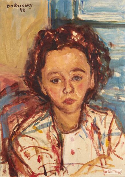 DOBRINSKY Isaac | PORTRAIT DE JEUNE FEMME, 1948