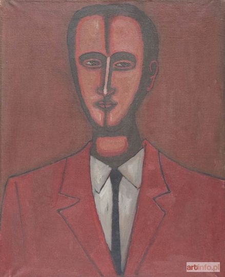 NOWOSIELSKI Jerzy | Portret mężczyzny, 1959