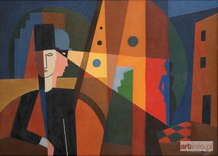 LAMBERT-RUCKI Jean | Composition aux personnages, 1927