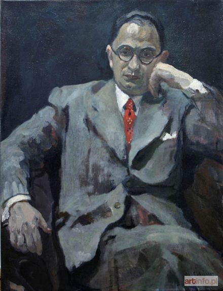 SCHÖNKER Leon | Portret mężczyzny, 1935