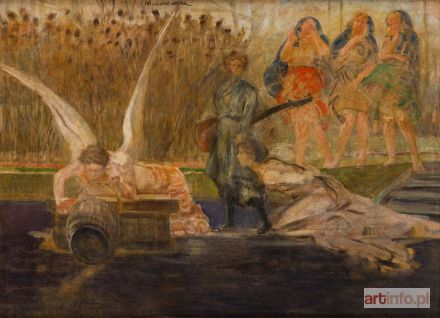 MALCZEWSKI Jacek | U studni życia, około 1911 r.