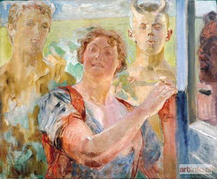 MALCZEWSKI Jacek | KOBIETA I FAUNY, około 1908-1910