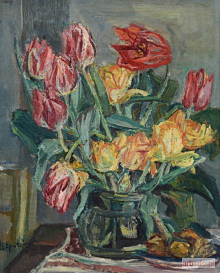 EPSTEIN Henryk (Chaim) | Bouquet de tulipes, ok. 1920