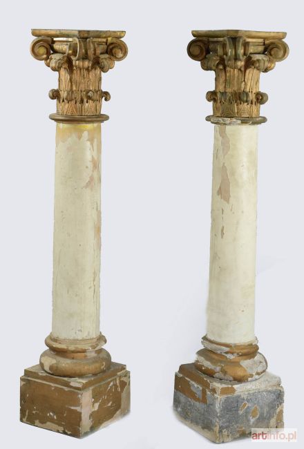 Para kolumn dekoracyjnych, 2 poł. XIX w.