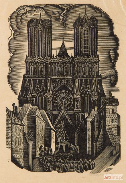 KUCZYŃSKI Edward | Katedra Notre Dame, 1946 r.