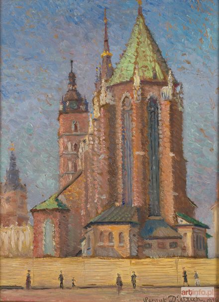 DIETRICH Henryk | Kościól Mariacki w Krakowie, 1934 r.