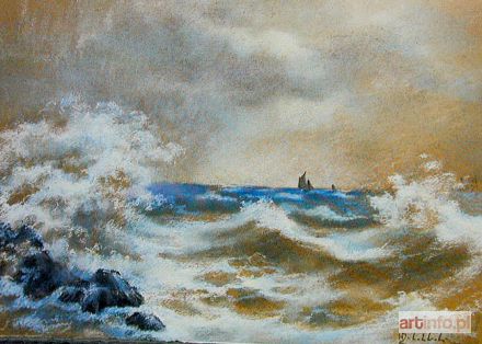 ŻABOKLICKI Wacław | WZBURZONE MORZE