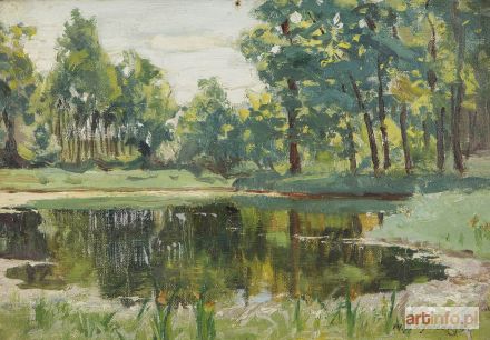 GORSTKIN-WYWIÓRSKI Michał | NAD STAWEM, przed. 1919