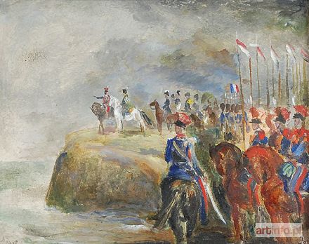 JAHL Władysław | Przeprawa Napoleona przez Niemen 1812, 1944