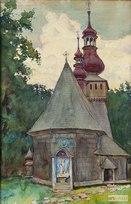 AUGUSTYNOWICZ Aleksander | Kościół w Rabce, 1915 r.