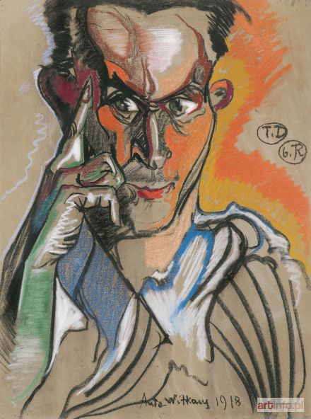 WITKACY - WITKIEWICZ Stanisław Ignacy | AUTOPORTRET, 1918