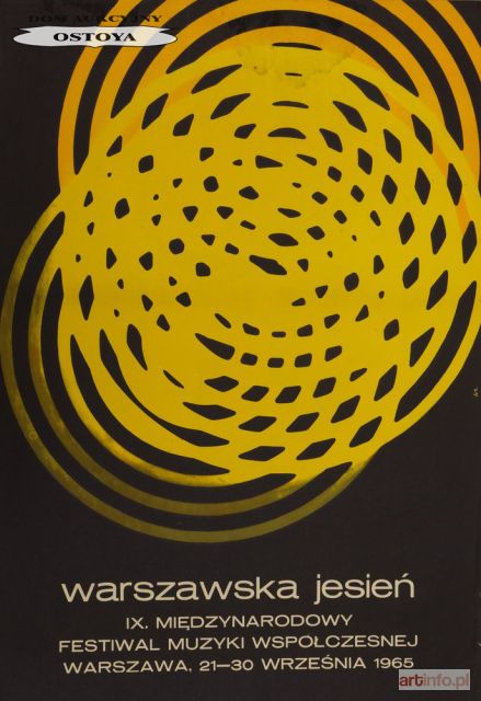 ZAMECZNIK Wojciech | Plakat IX WARSZAWSKA JESIEŃ, 1965