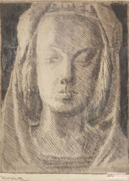 KRÓL Zygmunt | Portret młodej kobiety, ok. 1930