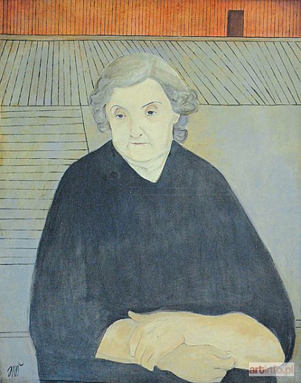 KRAWCZYK Jerzy | Portret matki, 1958