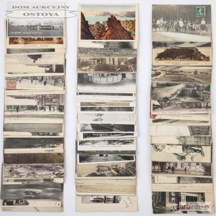 130 KART POCZTOWYCH, Francja, 1903-1932