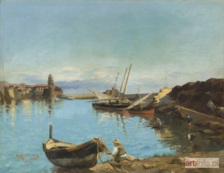 ALCHIMOWICZ Hiacynt | PORT W COLLIOURE, 1879